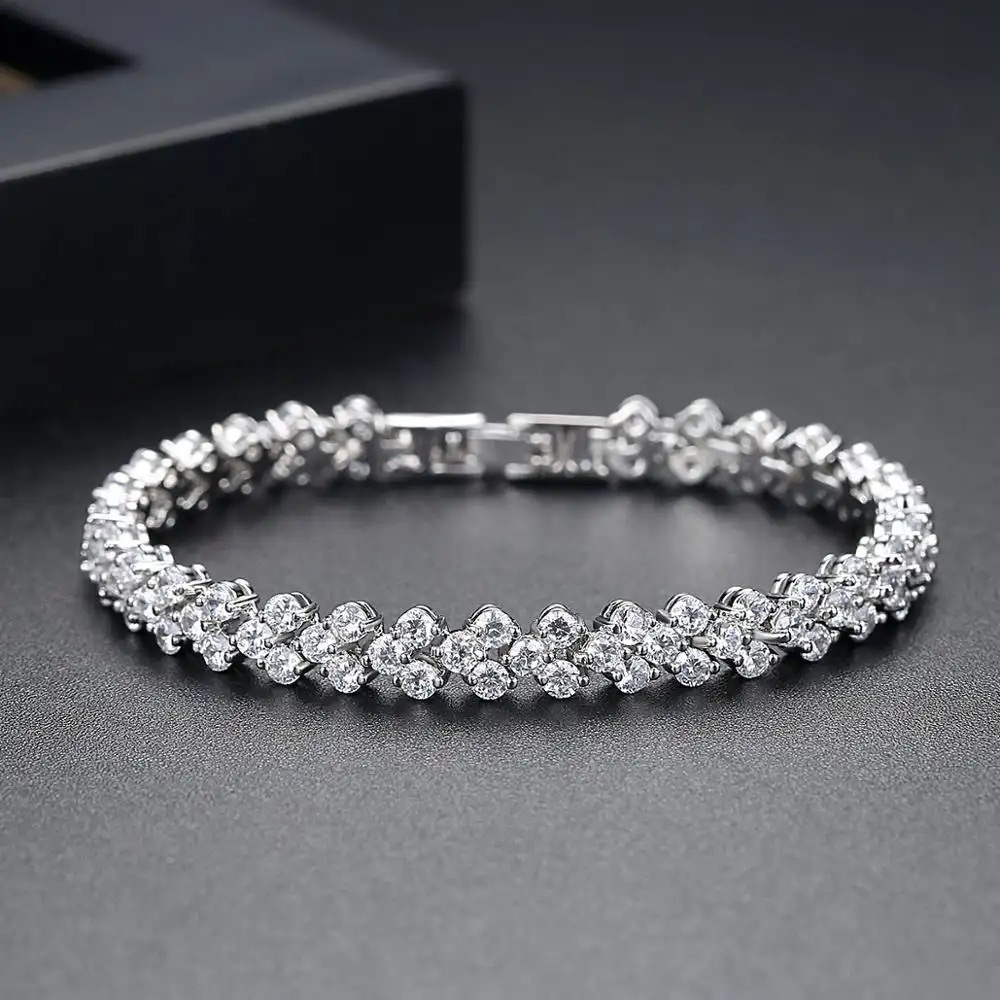 AAA clear cubic zirconia Bracelet